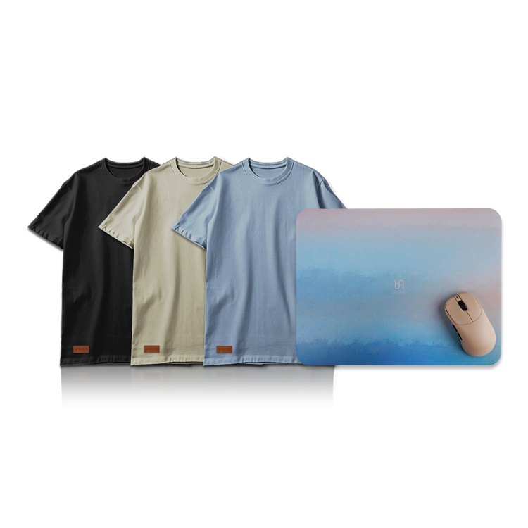 VAXEE EM02 T-Shirt + NP-01S Ergo CR (組合包)