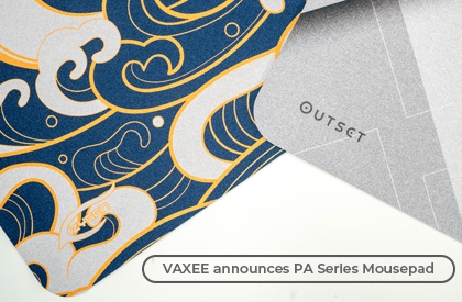 VAXEE announces PA Series Mousepad